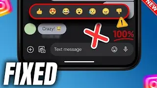 Instagram reactions not working Showing (FIX) instagram DM emoji reaction not Working