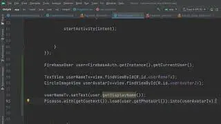 Android studio Live Coding  || Creating User Fragment in android studio using firebase auth