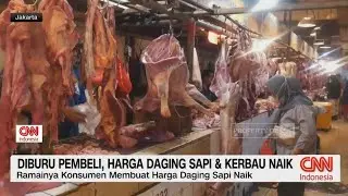 Diburu Pembeli, Harga Daging Sapi & Kerbau Naik