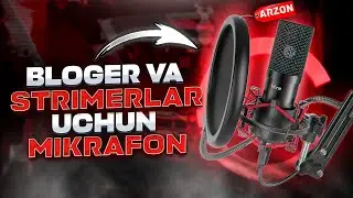 YOSH BLOGER VA STRIMERLAR UCHUN ENG YAXSHI MIKRAFON  - FIFINE T732 O'ZBEKCHA OBZOR