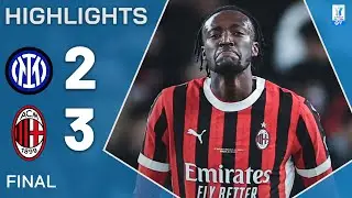 INTER-MILAN 2-3 | HIGHLIGHTS | Abraham Scores Last-Minute Winner! | EA SPORTS FC Supercup 2025