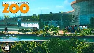 Building a Water Terrace for Cranes in Franchise Mode! | San Bernardino Zoo | Planet Zoo