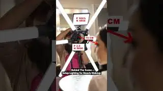 Cara Seting Lampu Star Light Xlamp Ring Foto Makeup BTS #makeup #makeupartist #makeuptutorial #mua