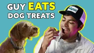 Guy EATS Dog Treats