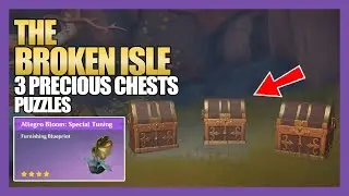 [Guide] How to get 3 Precious Chest in the Broken Isle | Puzzles | Genshin Impact 2.8