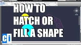 AutoCAD How To Fill a Shape using Hatches