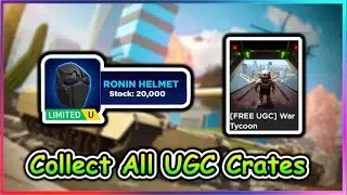 [UGC LIMITED] Roblox War Tycoon Script - Collect All UGC Crates