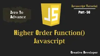 Higher Order Function Javascript | Javascript Tutorial