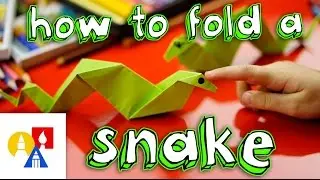 How To Fold An Origami Snake