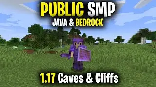 Public Minecraft SMP Server for Java & Bedrock *LIVE* 1.17.1 (Free to Join)