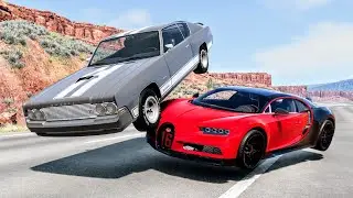 High Speed Traffic Car Crashes #144 - BeamNG Drive | CrashBoomPunk