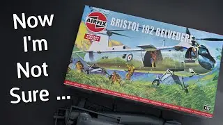 I Was Excited For This ...  Airfix Bristol 192 Belvedere Plastic Model Kit - Unboxing Review