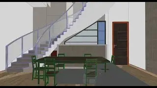 ARCHICAD INTERIOR DRAFT AND RENDERING