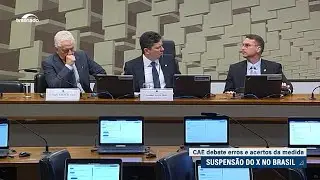 Suspensão do X: CAE debate decisão judicial no Brasil