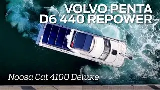 Volvo Penta D6-440A Repower Noosa Cat 4100