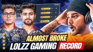 WE ALMOST BROKE @LoLzZzGaming RECORD ON STREAM 😱