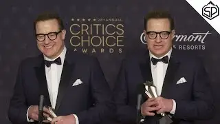 Брендан Фрейзер о своей награде и эмоциональной речи на Critics Choice Awards