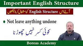 Advanced english structure |  english  structure | english structure for spoken english