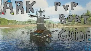 Mobile Turret Tower Tutorial, Deadly PvP motorboat - Ark Survival Evolvedunmodded