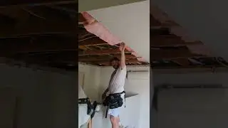 Glue & Screw Drywall Ceiling