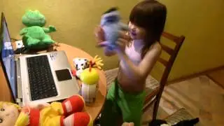 3. Учим английский язык вместе с Хрюшей самостоятельно, Диана 6 лет, 2013г,