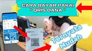 Cara bayar Pakai QRIS DANA || Cara bayar QRIS di DANA terbaru