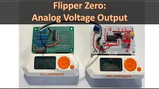 Flipper Zero: Output Analog Voltages!  #dac #analog #flipperzero #gpio #giveaway