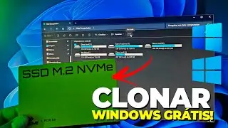 O Melhor PROGRAMA GRÁTIS para CLONAR Windows COM TUDO para UM NOVO DISCO! 3 CLIQUES!!