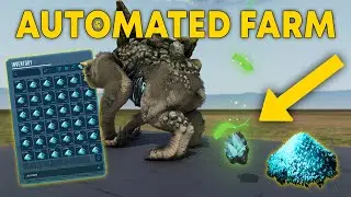 AUTOMATED GACHA ELEMENT FARM! | EASY to Build | ARK: Survival Ascended