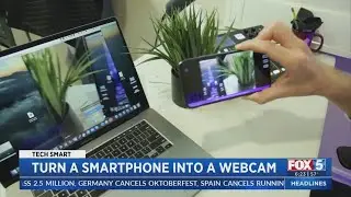 Turn A Smartphone into a Webcam.