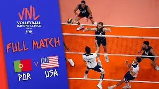 Portugal 🆚 USA - Full Match | Men’s Volleyball Nations League 2019