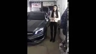 Восстановление Mercedes CLA 200 после ДТП