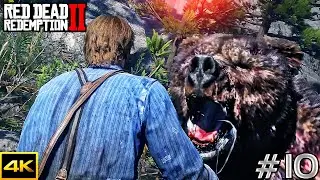 Red Dead Redemption 2 - Bear Hunting - Walkthrough GamePlay 4K - Part 10