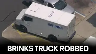 Brinks armored truck robbed outside PA store