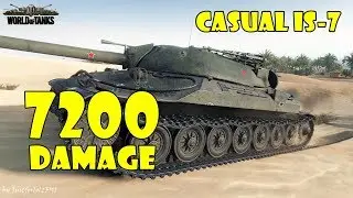 World of Tanks - PURE Gameplay [IS-7 | 7200 DMG, 4 KILLS by tank_hunter2001]