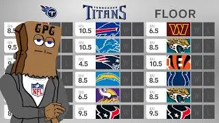 FULL Tennessee Titans 2024 Preview: Win Total Floor & Ceiling