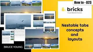 Bricks Builder nestable tab layouts and concepts - are tabs a good choice for mobile?