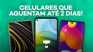 5 smartphones com BATERIAS ENORMES – TecLista