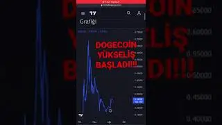 DOGECOİN YÜKSELİŞ BAŞLADI!!! 