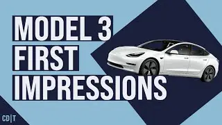 Tesla Model 3 First Drive - What to Expect If You Rent a Tesla