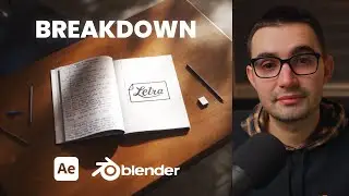 Tutorial: 3D Book Intro Animation - Blender & After Effects