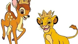 Bambi and Simba