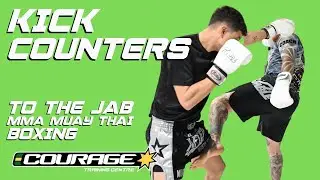 JAB COUNTERS pt.1 KICK COUNTER THE JAB! | STRIKING ESSENTIALS EP 3