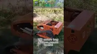 best quality wireless radio control robot remote control lawn mower made in China