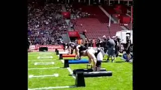 ULTIMATE STRONGMAN SUMMERMANIA 2018 - Vytautas Lalas, Nick Hadge, Mikhail Shivlyakov - Farmer's Walk