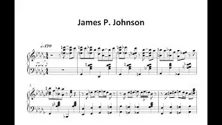 I'm Gonna Sit Right Down - James P. Johnson - Piano Solo  - SHEET MUSIC