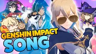 POP & DROP IT for the Knights of Favonius! GENSHIN IMPACT SONG | 