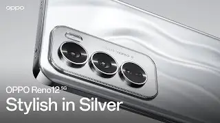 OPPO Reno12 5G | Stylish in Silver