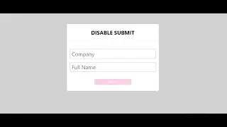 #15 Disable Submit Input App with React Hook Form v7 - React Micro Project for Beginners