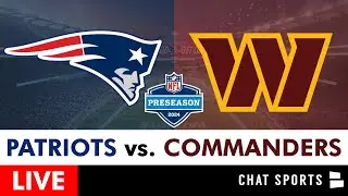 Patriots vs. Commanders Live Streaming Scoreboard, Free Play-By-Play, Highlights | NFL Preseason